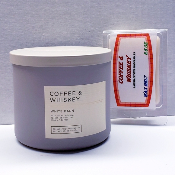 COFFEE & WHISKEY -Bath & Body Works Candle Wax Melts- $8 per pack - Picture 7 of 9